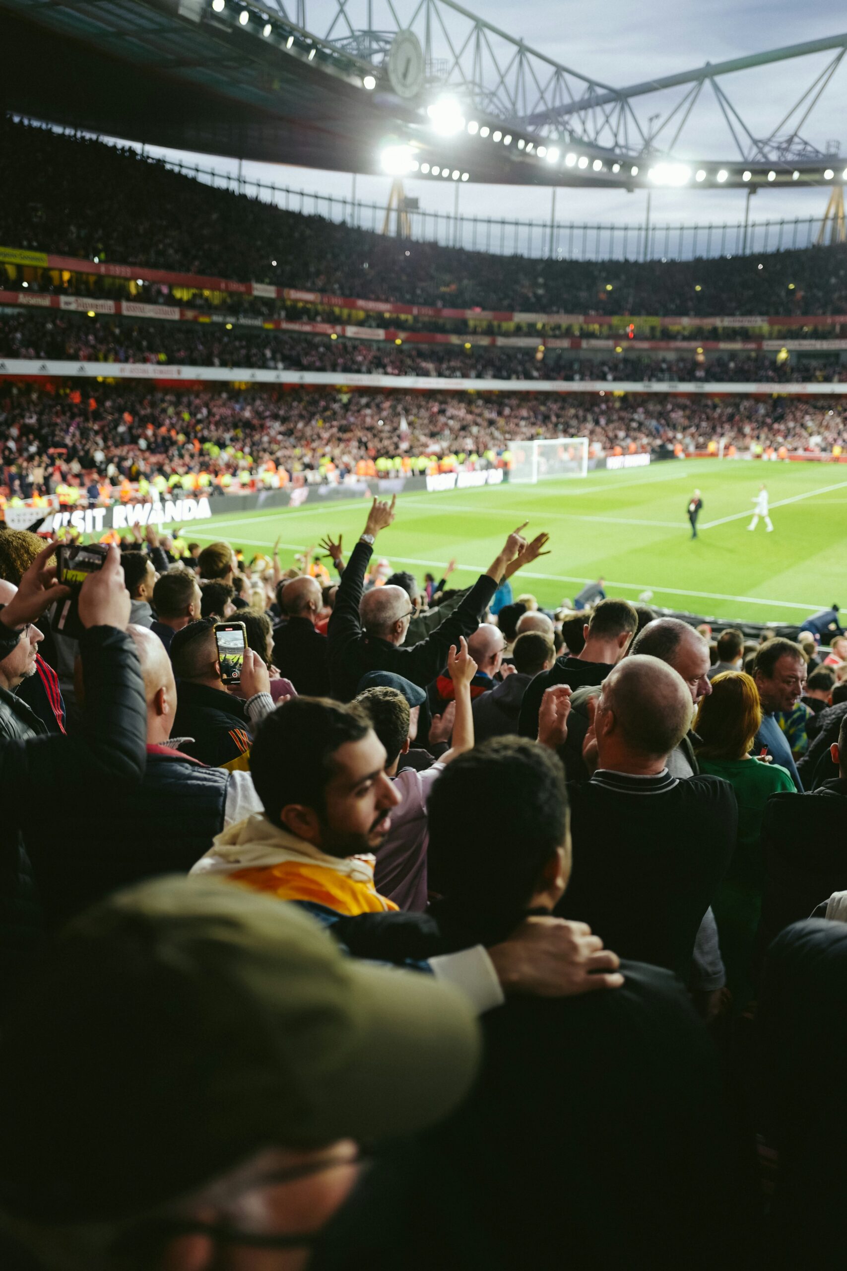Sports stadium for live match experiences